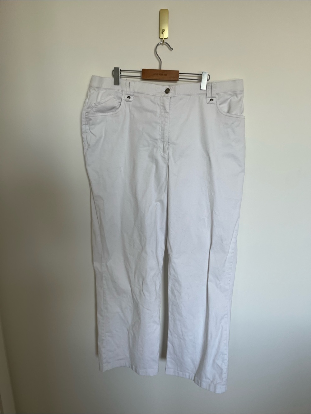 Haggar White cotton Pants summer